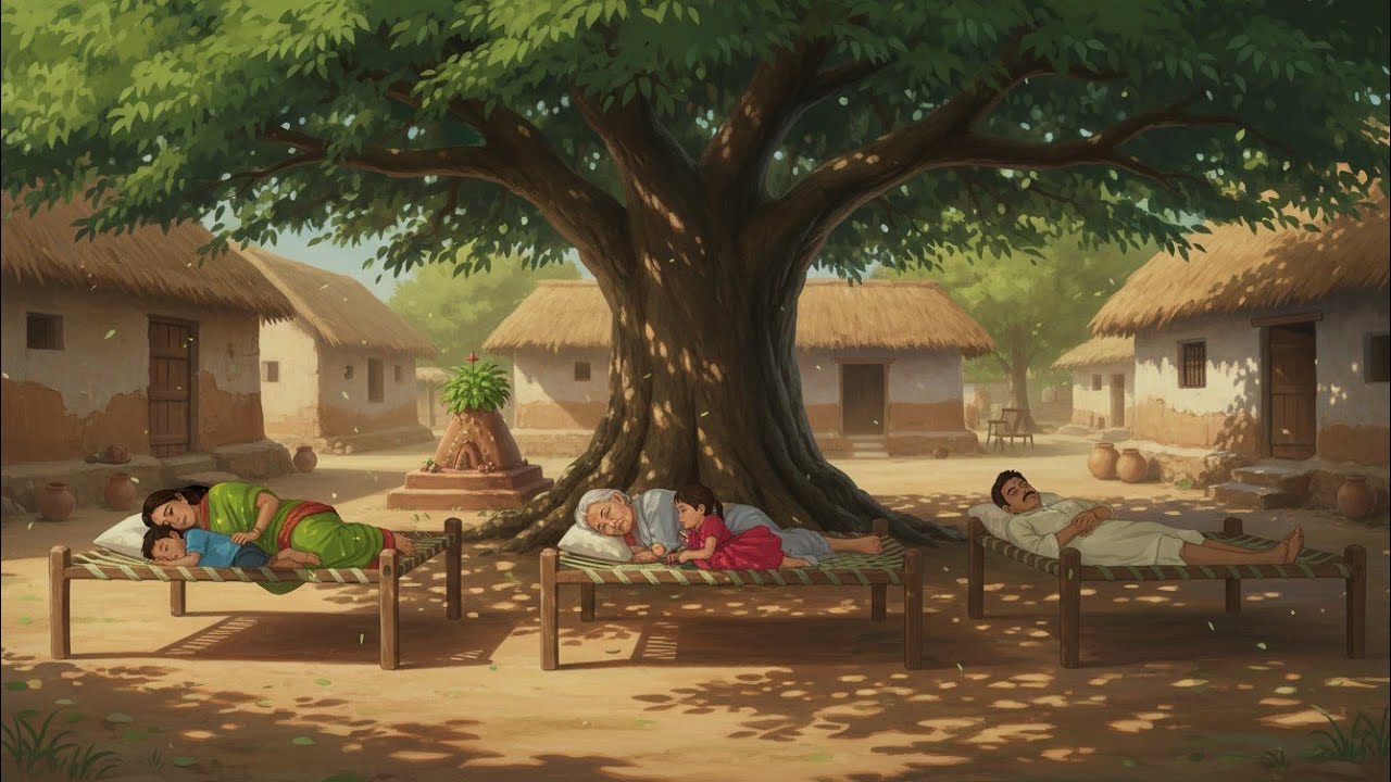 Golden Summer Afternoon 🌾 Ghibli Style Cozy Peaceful Village Life ASMR ☀️