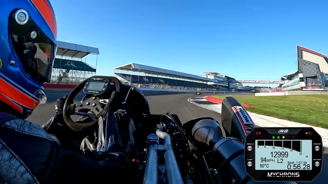 Silverstone April 2025 Race 3 Sam Moss #31 Div1 Superkart