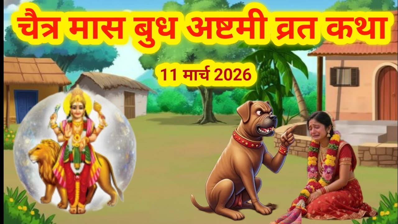 चैत्र मास बुद्ध अष्टमी व्रत कथा - budh ashtmi vrat Katha / budh ashtmi ki kahani / budh ashtmi vrat 