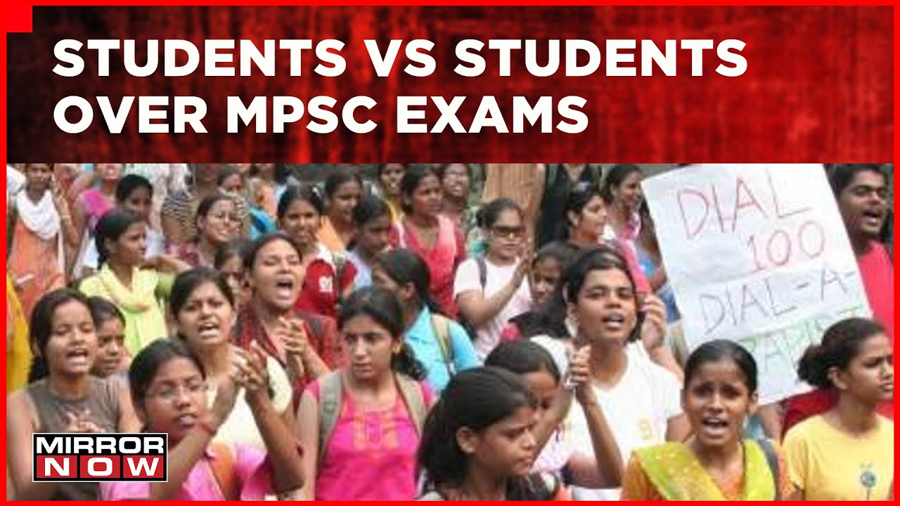 Applicants Of MPSC Stage Protest In Pune Favouring New Exam Pattern Despite Maha Govt's Intervention