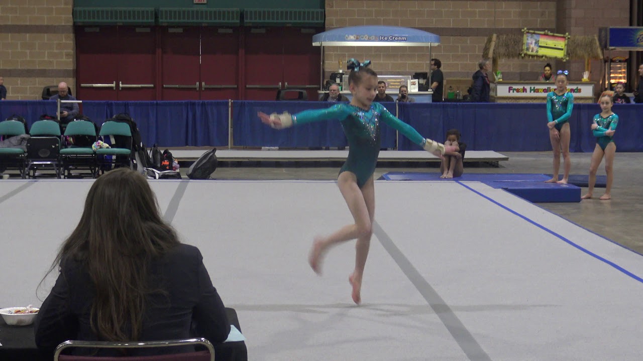 2019 Level 6 Floor Routine 9.450| Bella Lim | Star Struck Invitational