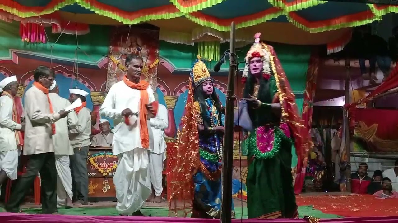 ದೇವಿ ಮಹಾತ್ಮೆ ಬಯಲಾಟ ಯಂಕಂಚಿ 