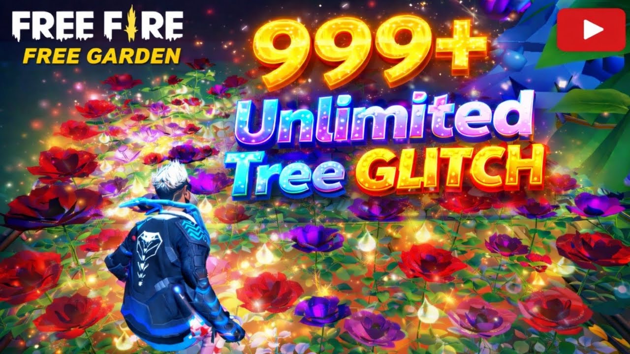 Free Fire Free Garden: Unlimited Glitch TREE 🌳 ∞ new update 