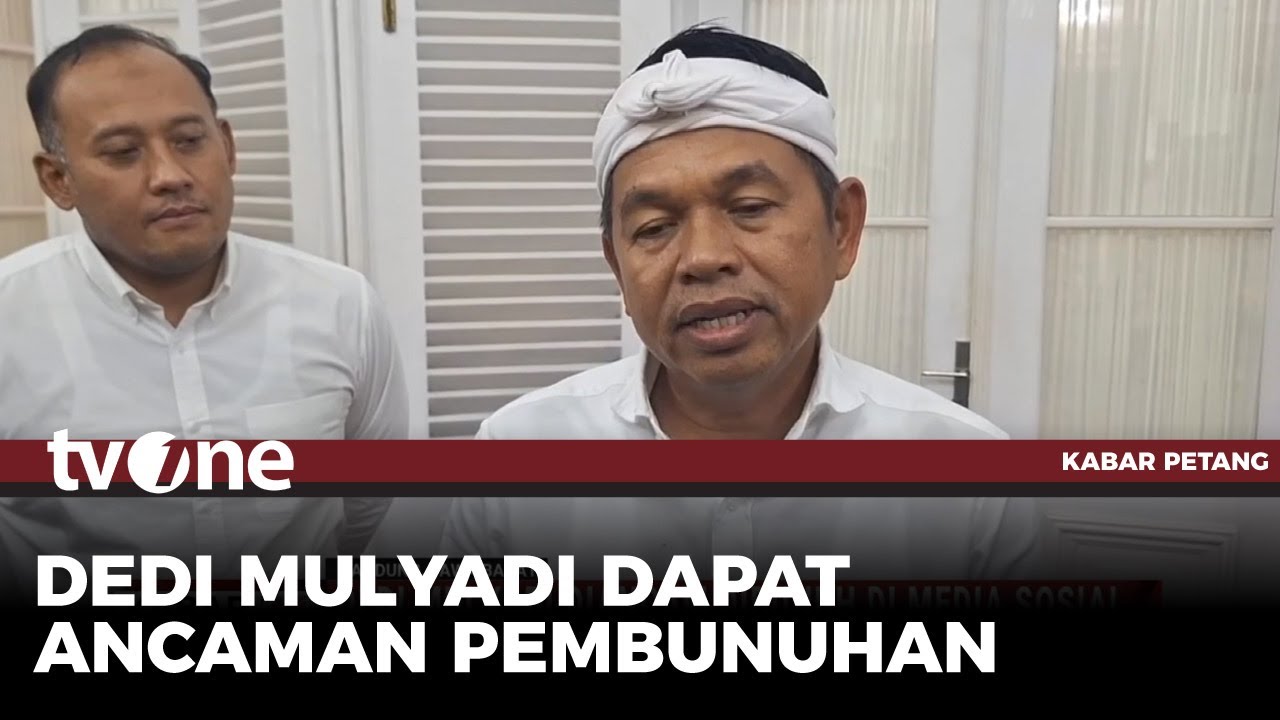 Gubernur Jabar Respons Ancaman Pembunuhan Terhadap Dirinya | Kabar Petang tvOne