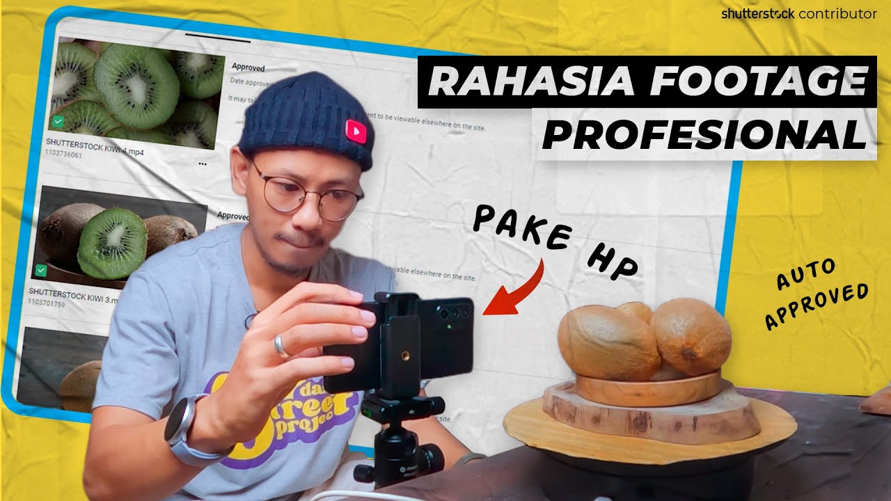 Cara Profesional Membuat Footage untuk Shutterstock Menggunakan HP Android