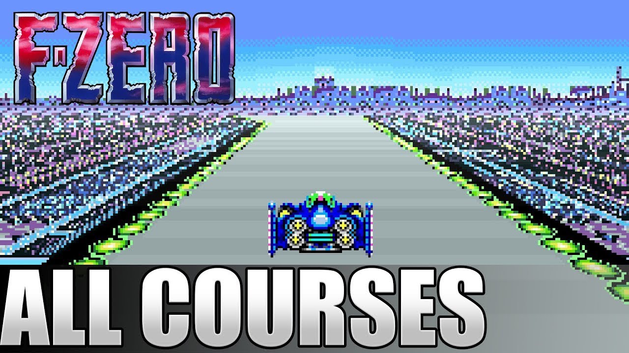 BS F-Zero Deluxe HD - All Courses [Sattelaview Content Included] (Widescreen)