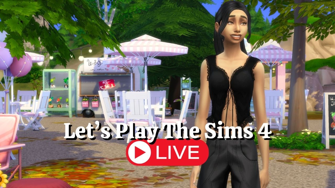Let's Play The Sims 4 - The Taylors Episode 2 - Talking about it all today & building a market