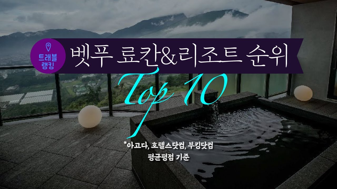벳푸 료칸 & 리조트 순위 Top10