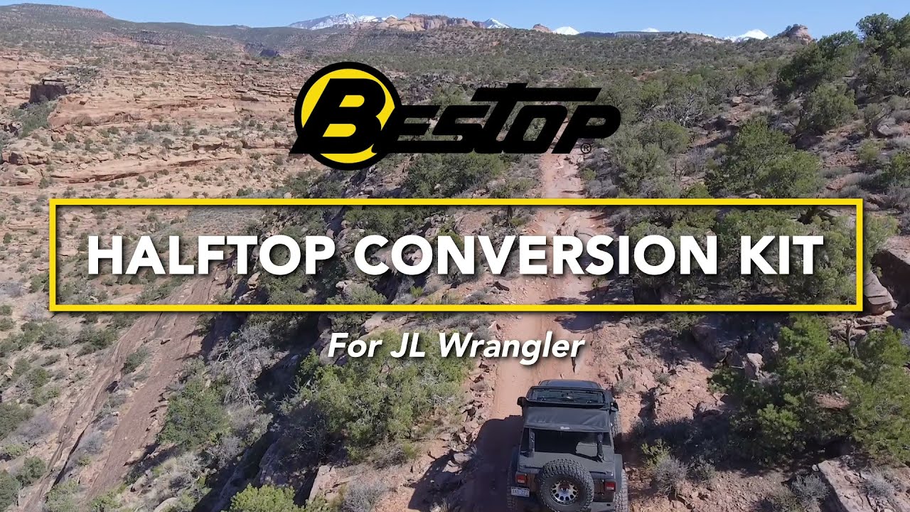 The JL Halftop Conversion Kit by Bestop