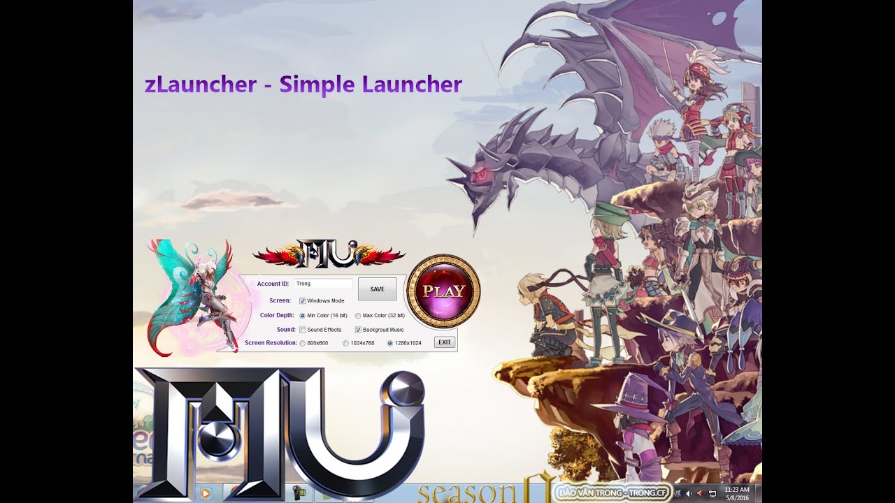 MuOnline Guide - zLauncher  - Simple Launcher