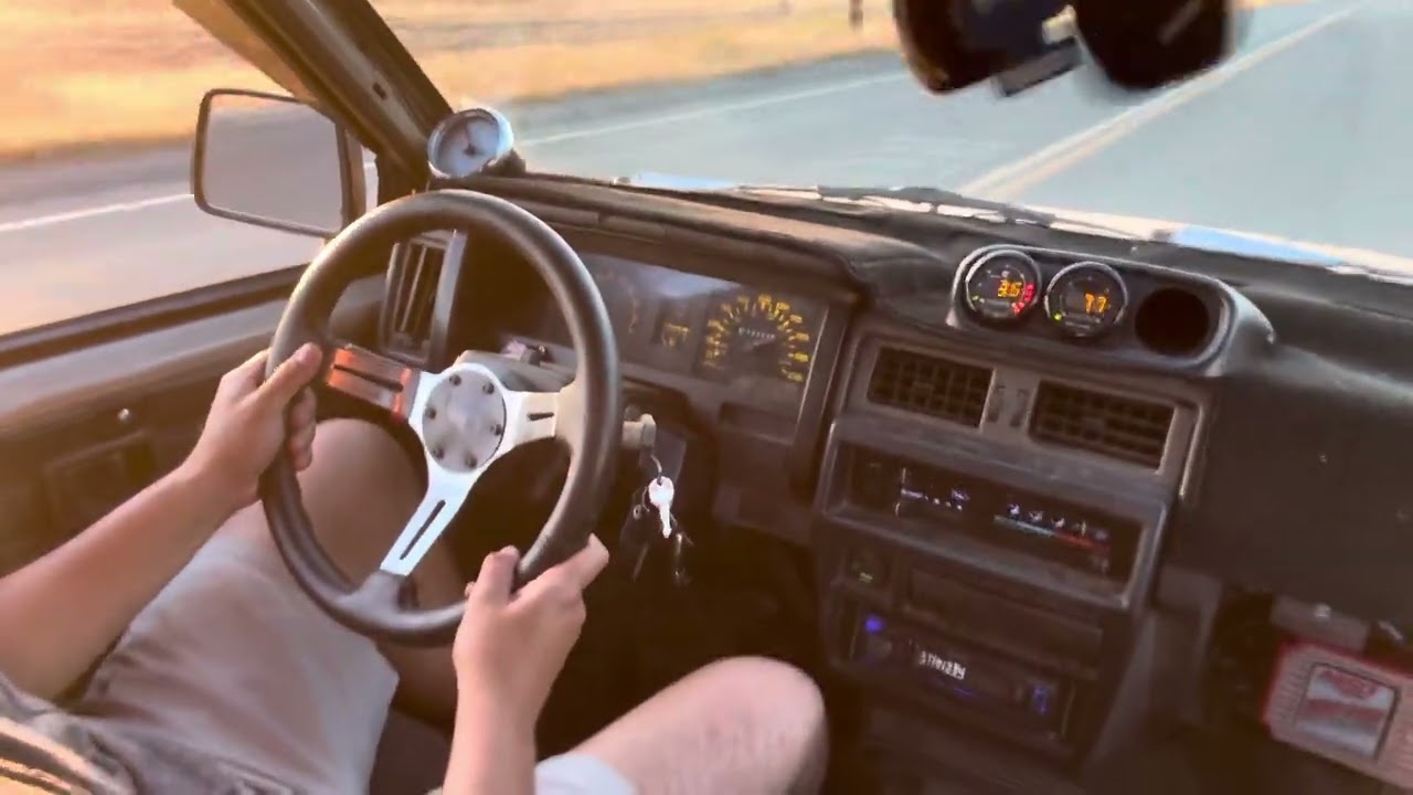 Nissan 1986 D21 - POV - Turbo & Cammed Z24