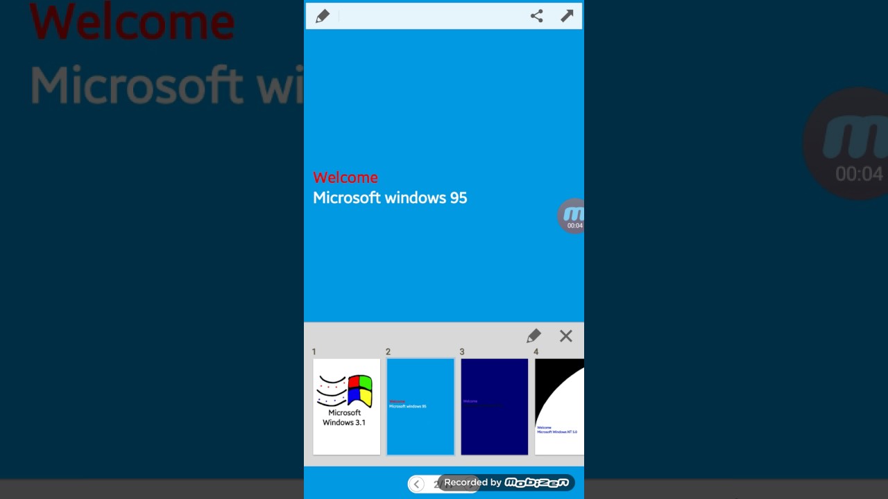 Windows text 1 logo history