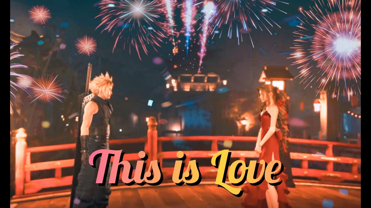 FF7R CloudxAerith Moments 8 - Fireworks [SPOILERS]