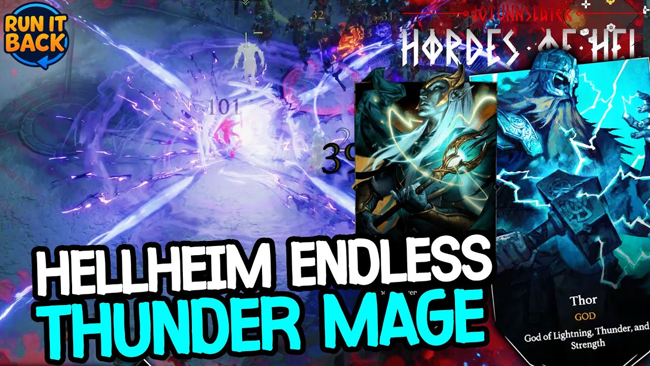 THUNDER MAGE is STRONG! Hellheim Hurts! - Jotunnslayer