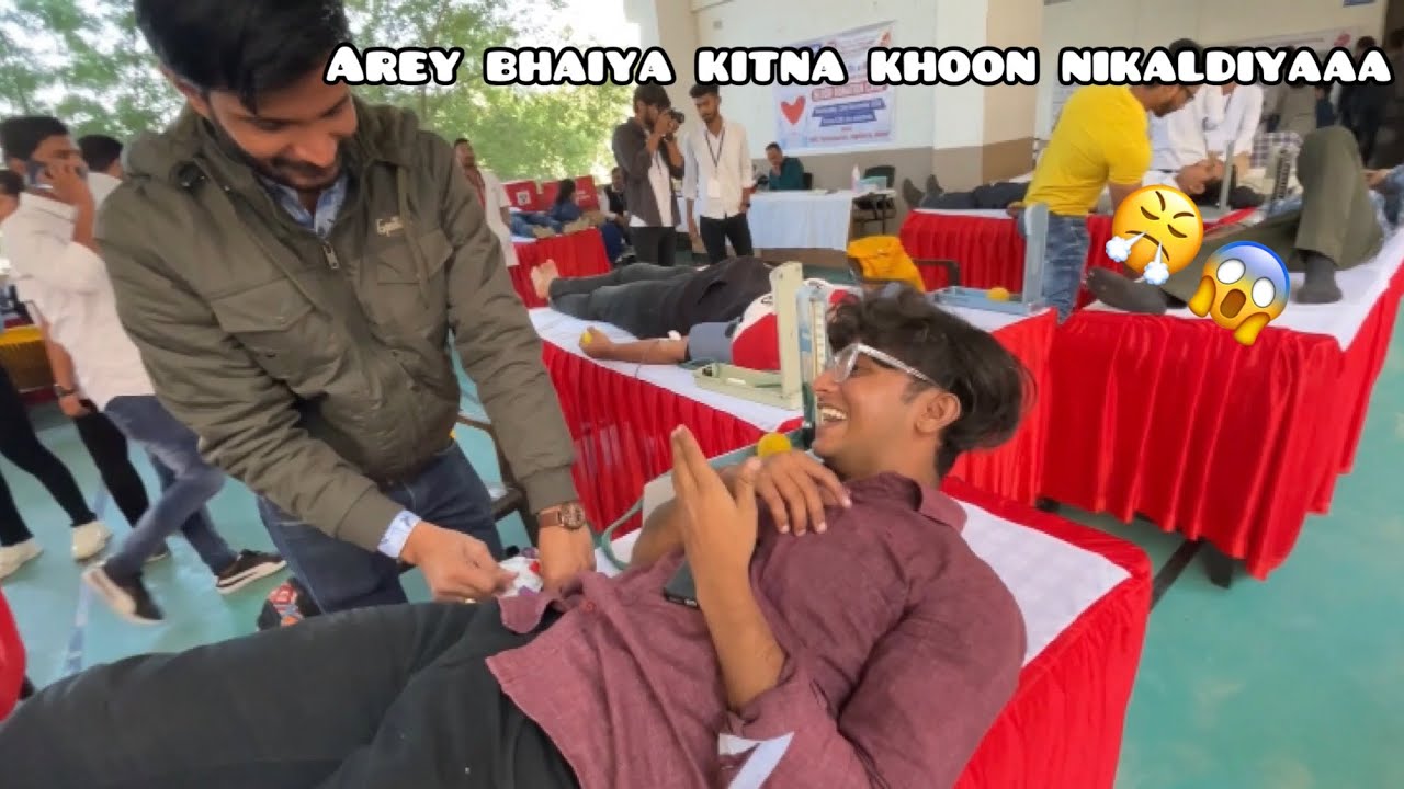 Blood Donation Camp | SKIT College | Kuldeep Chaurasya Vlogs