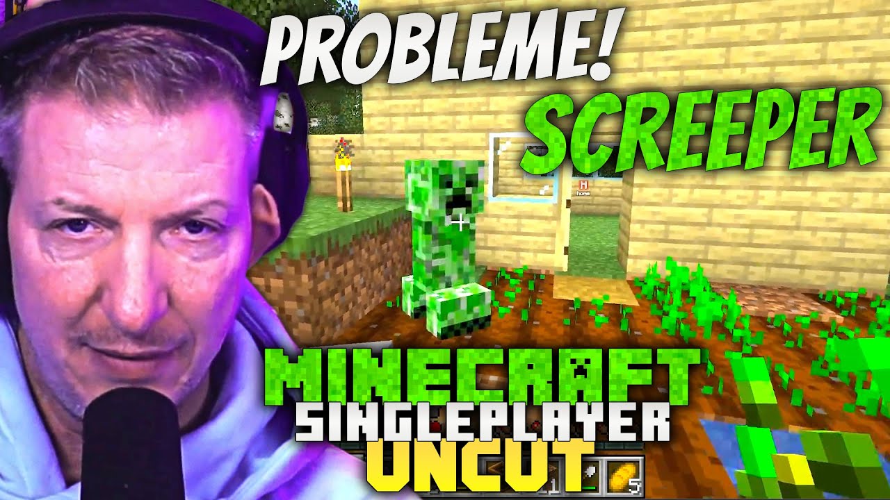 ALLES WILL MICH T&Ouml;TEN💀😱 SCHRADIN  im MINECRAFT SINGLEPLAYER🤣 UNCUT #2
