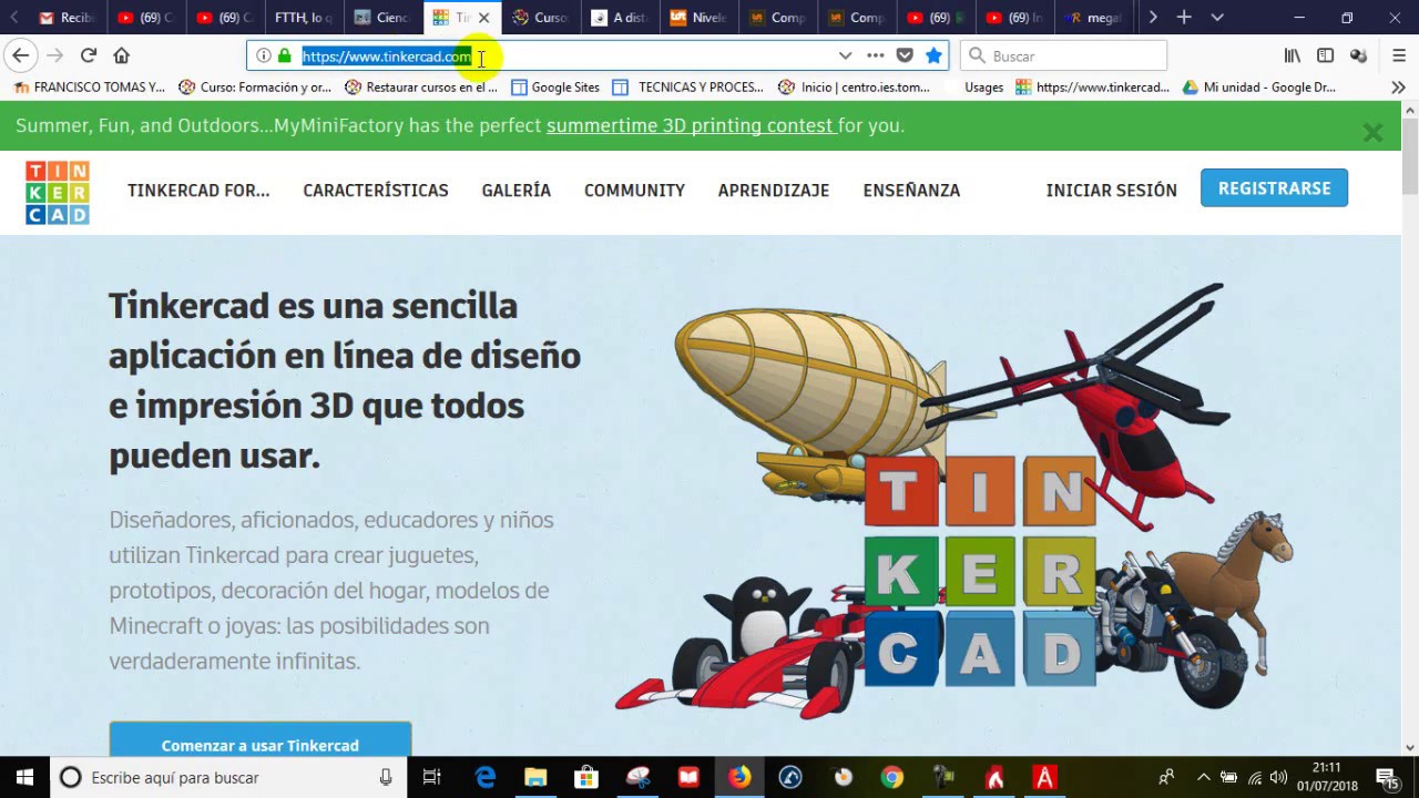Tinkercad. Simulador gratuito de circuitos electrónicos ONLINE