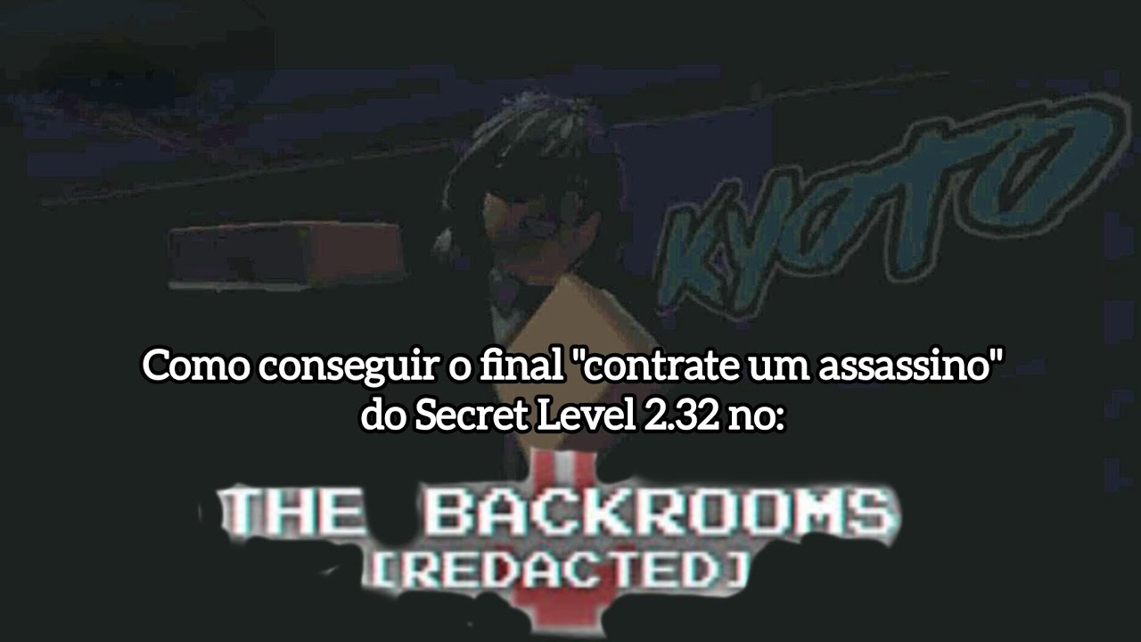 Backrooms [Redacted] como conseguir o final 