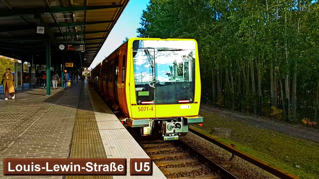Louis-Lewin-Straße U5 : Берлинский метрополитен ( BVG IK )
