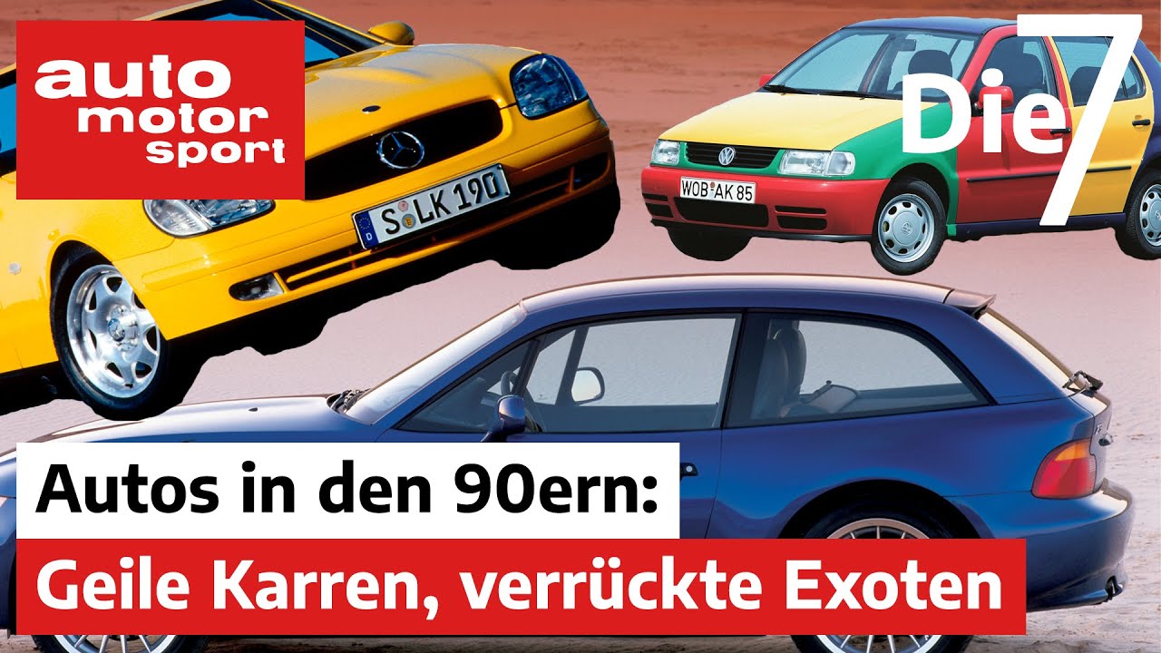 Autos in den 90ern: 7 geile Karren und verr&uuml;ckte Exoten | auto motor und sport