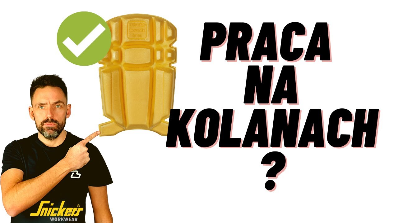 PIERWSZA KLASA ! Nakolanniki SNICKERS 9110