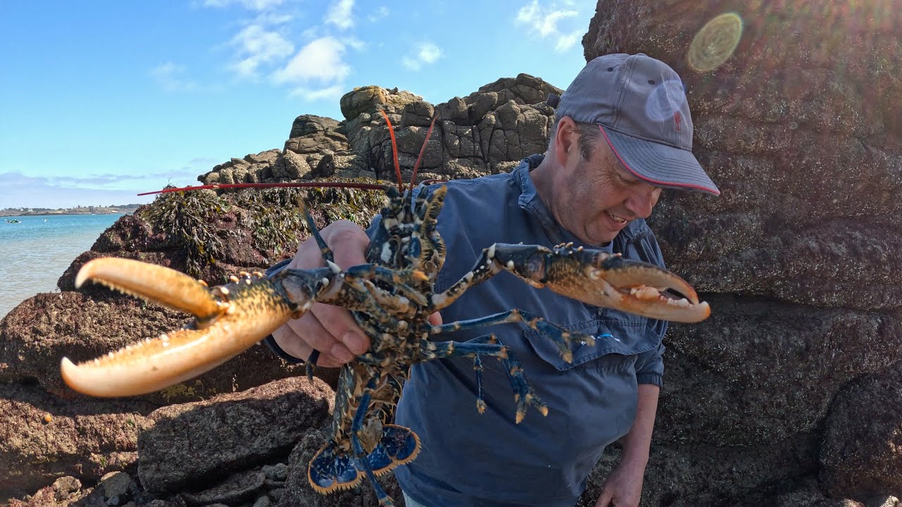 Pêche à pied : les grandes marées ! (+ homard grillé)
