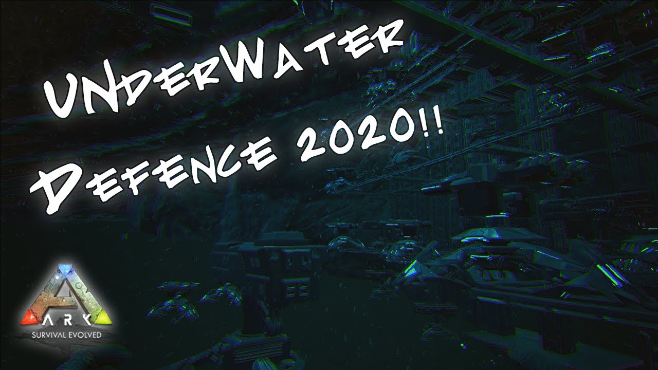 Ark: Best Underwater DeathWall / Turret Tower 2020!!