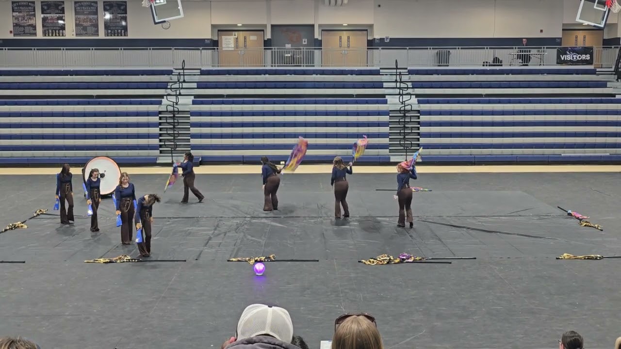 MHS 2026 WINTERGUARD CLOCK WORK LEE'S SUMMIT 