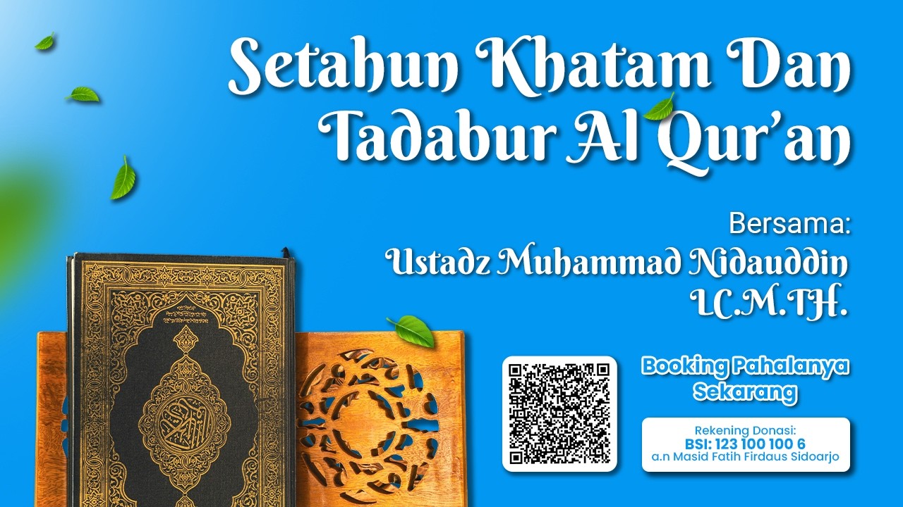 SETAHUN KHATAM & TADABUR AL - QUR'AN 06/03/26