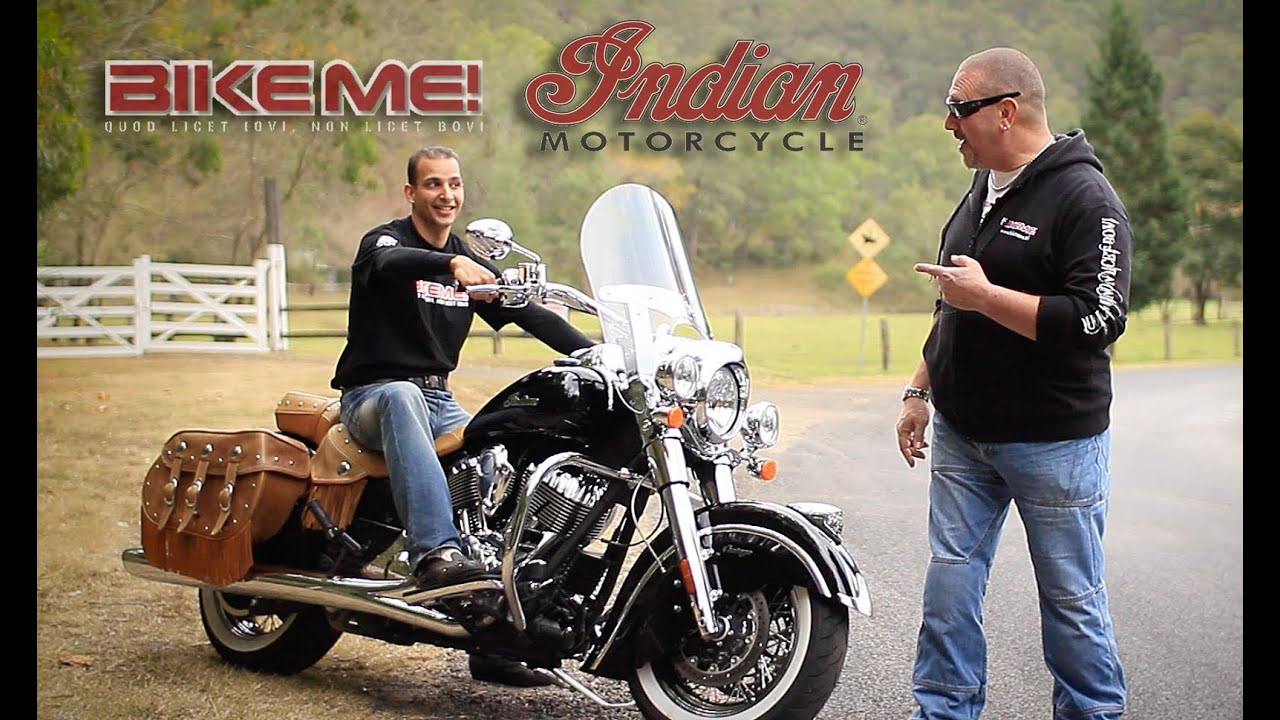 Indian Chief Vintage Motorcycle Review - BIKE ME!