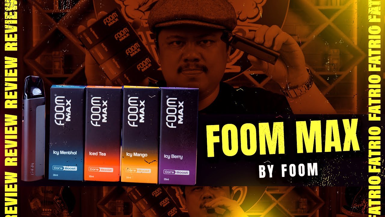 FOOM MAX SERIES BY FOOM! | WORLD'S FIRST TECHNOLOGY BY FOOM FOR A BOTTLE OF LIQUID! MUST TRY!