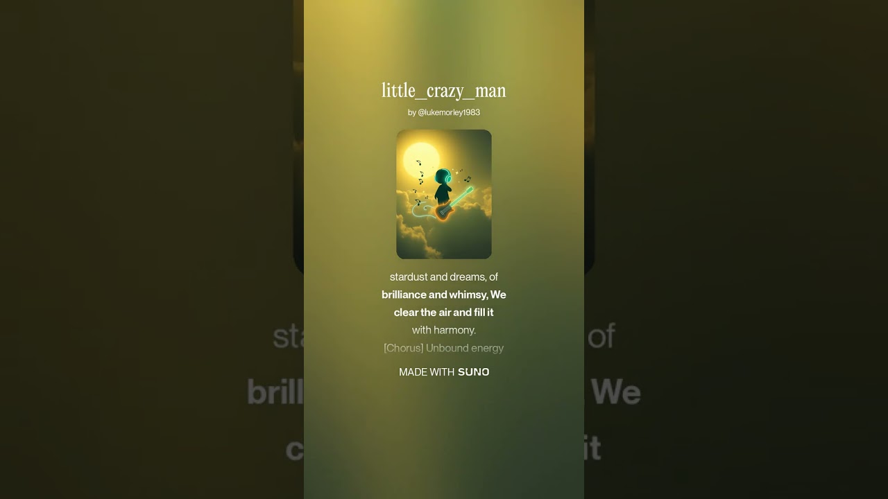 little_crazy_man | (Suno & BandLab Concept)