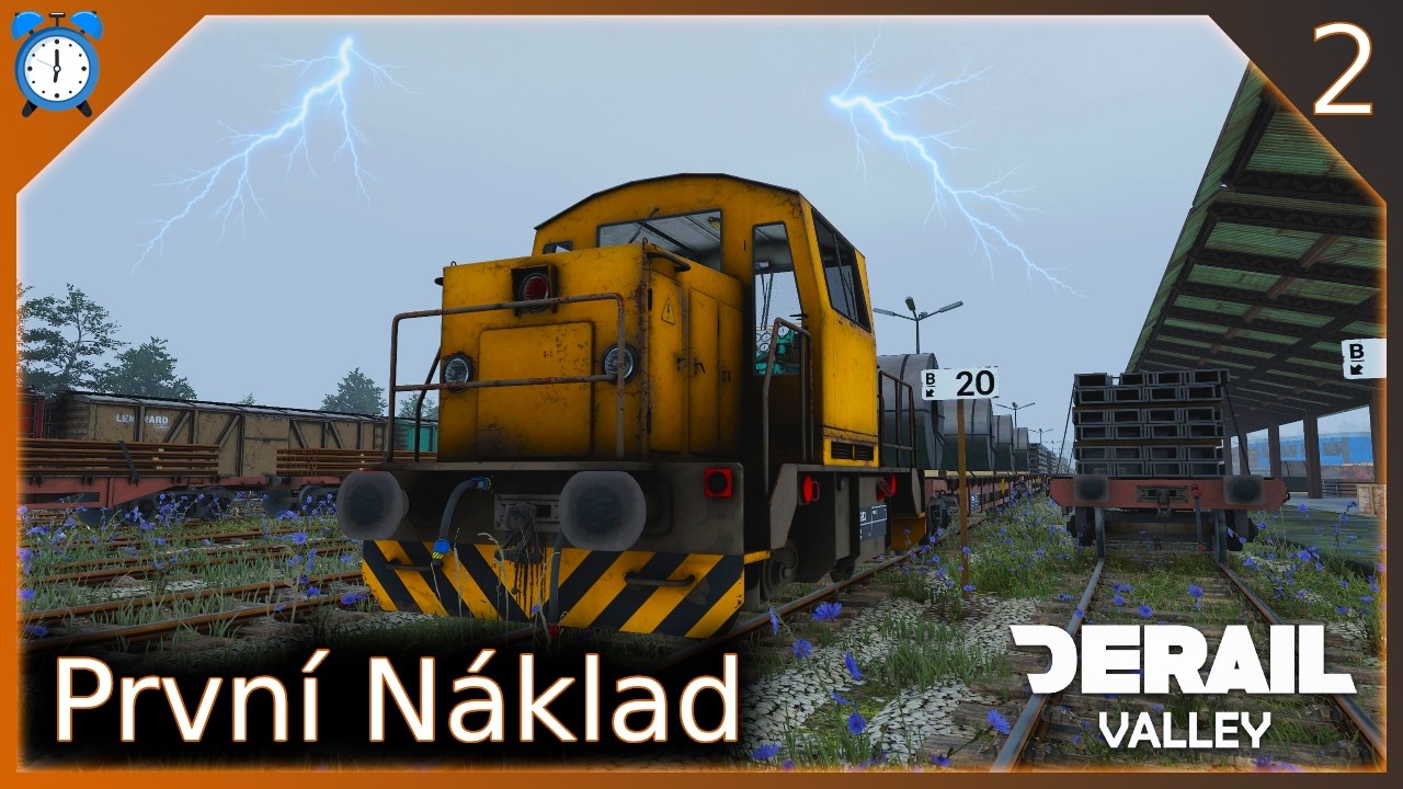 Prvn&iacute; N&aacute;kladn&iacute; Vlak !! | Derail Valley | #2