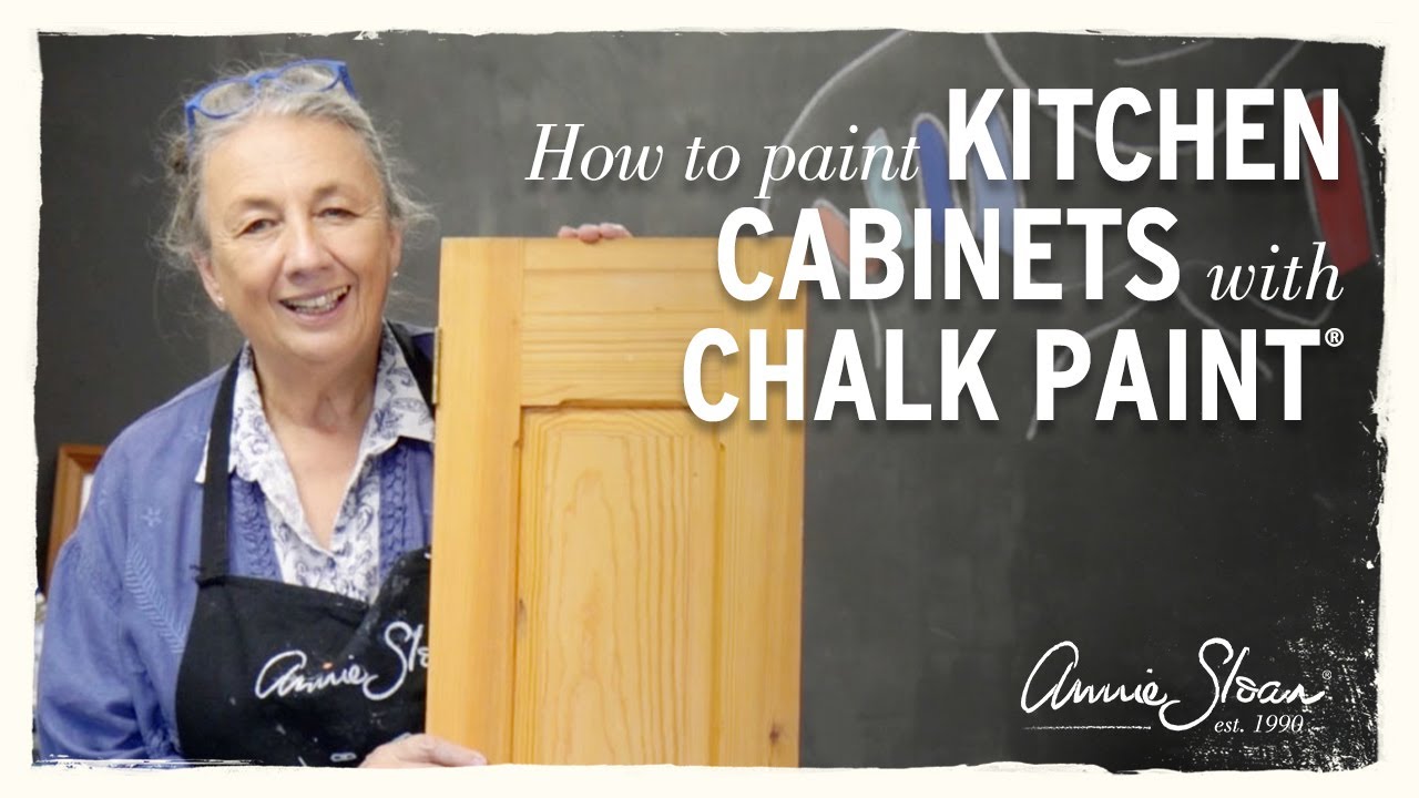 Как покрасить кухонные шкафы с помощью Chalk Paint®
