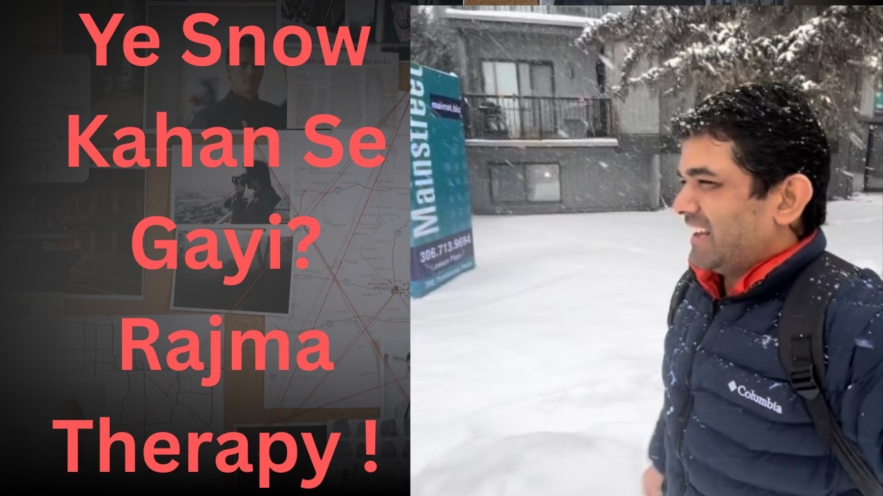 Heavy Snow Ne Test Liya ❄️… Par Rajma Masala Ne Dil Jeet Liya ❤️ | Daily Vlog