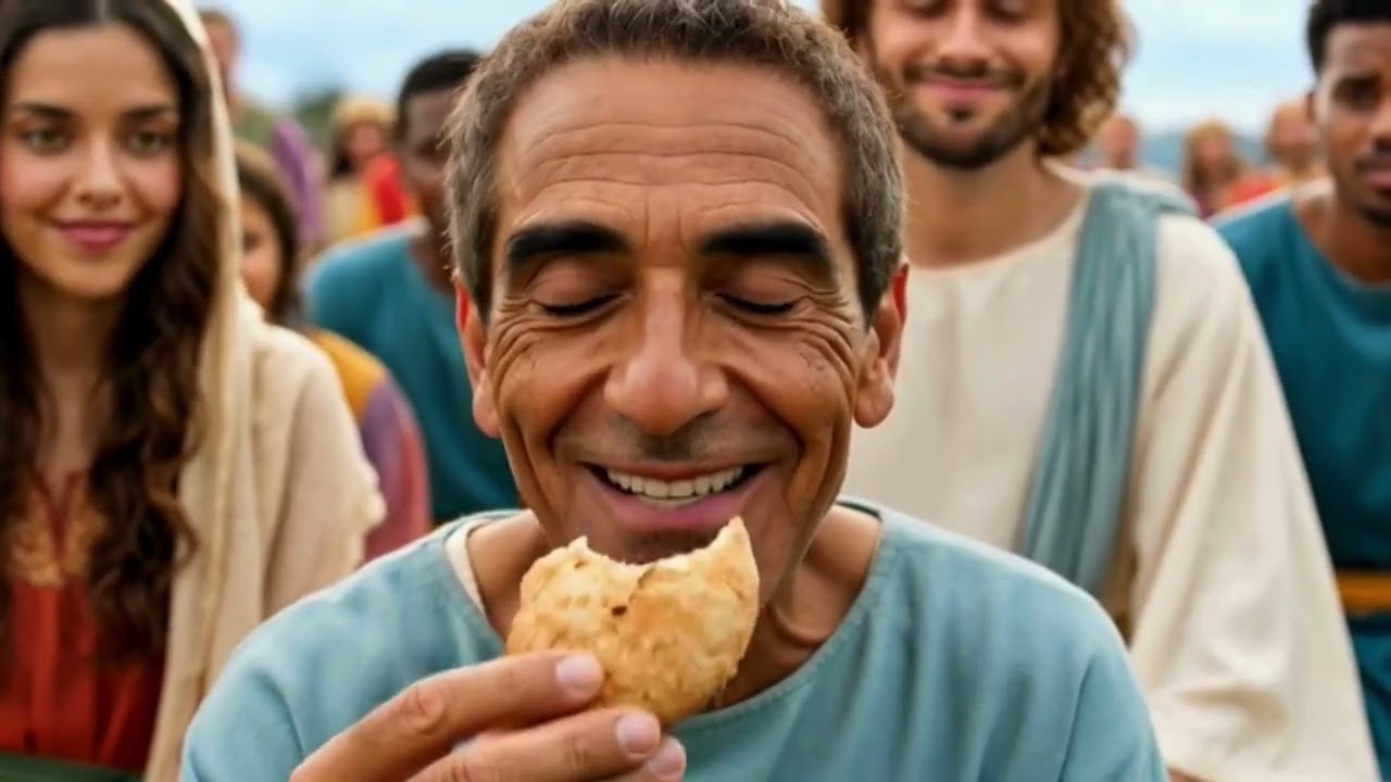 The Generous Little Boy Shares His Lunch – Jesus Feeds 5,000! ✨