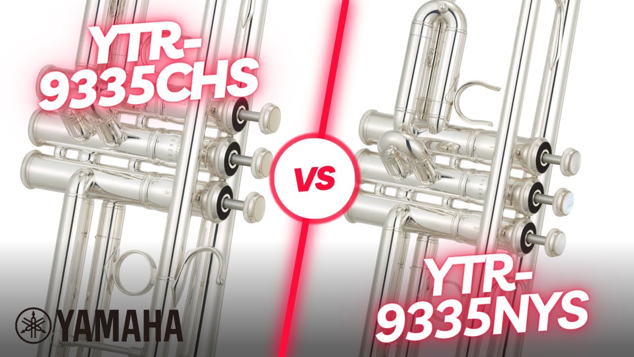 Trumpet Comparison - Yamaha YTR9335CHS vs YTR9335NYS