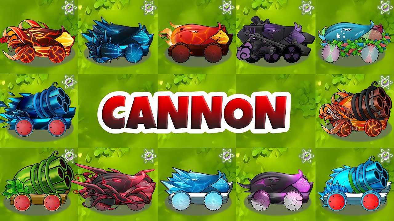 PVZ 1 Fusion 3.1 Challenge - All CANNON Plants Fusion Mod Vs Obsidian Gargantuar - Who Will Win?