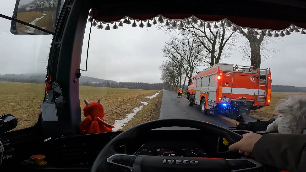 Водитель АВТОБУСА по Европе | туман в горах | POV