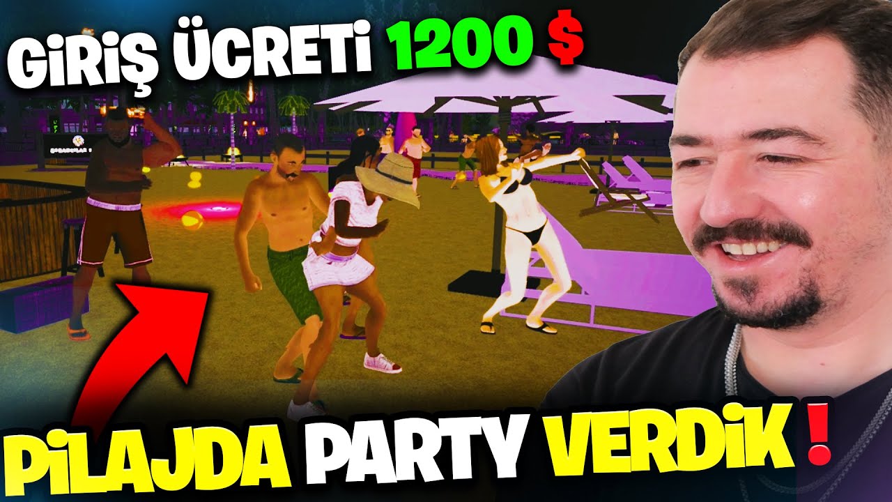 PİLAJDA PARTY VERDİK - BEACH CLUB SİMÜLATÖR 4.BÖLÜM