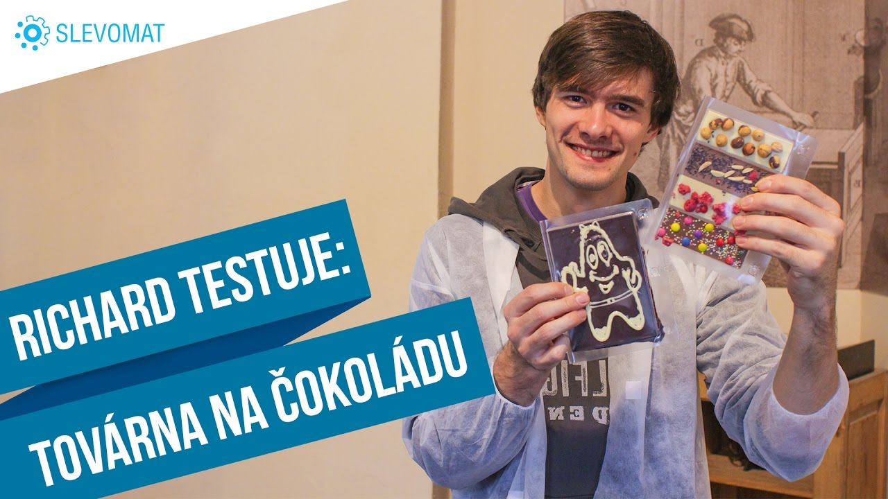 Richard testuje: Sněz, co můžeš v čokoládové továrně