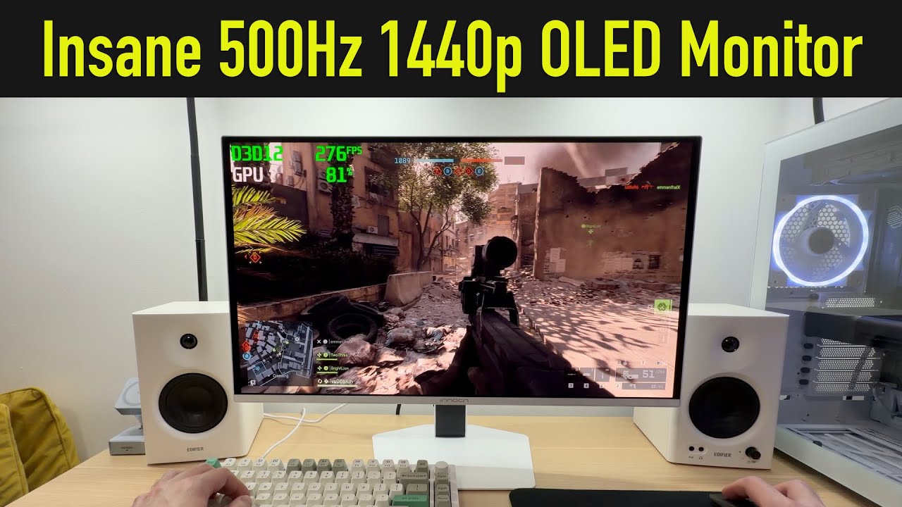 INNOCN GA27M1Q Review [500Hz 1440p 27-inch QD-OLED Gaming Monitor]