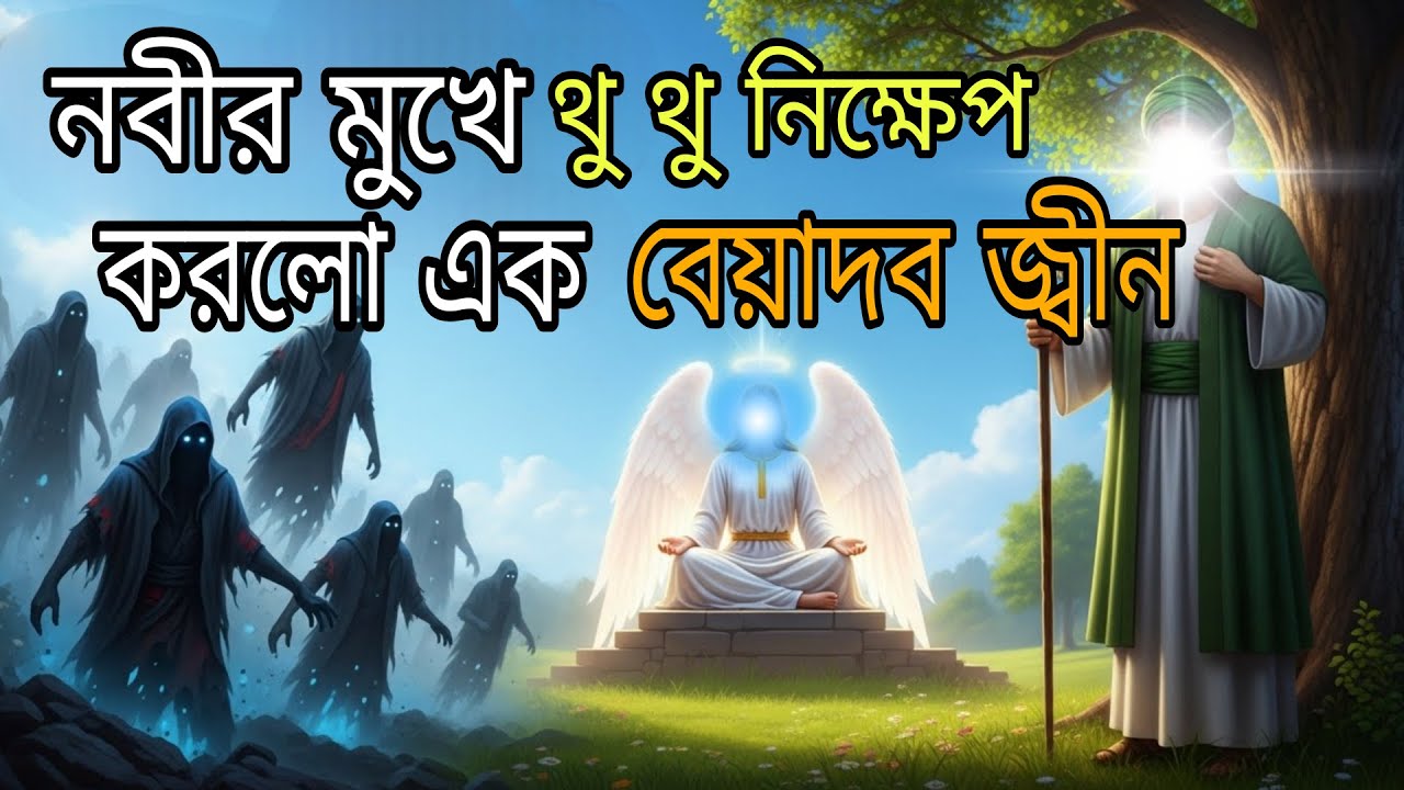এক বেয়াদব জ্বীনের নবীজির প্রতি চরম অসভ্য আচরণ | নবীজির জীবনের বিষ্ময়কর ঘটনা | Islamic Story Bangla