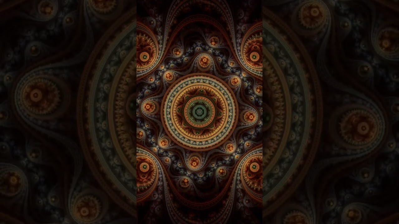 Clock Spinning by Bounded Infinity #fractalanimation #fractalart #psychedelicart #fractal #trippy