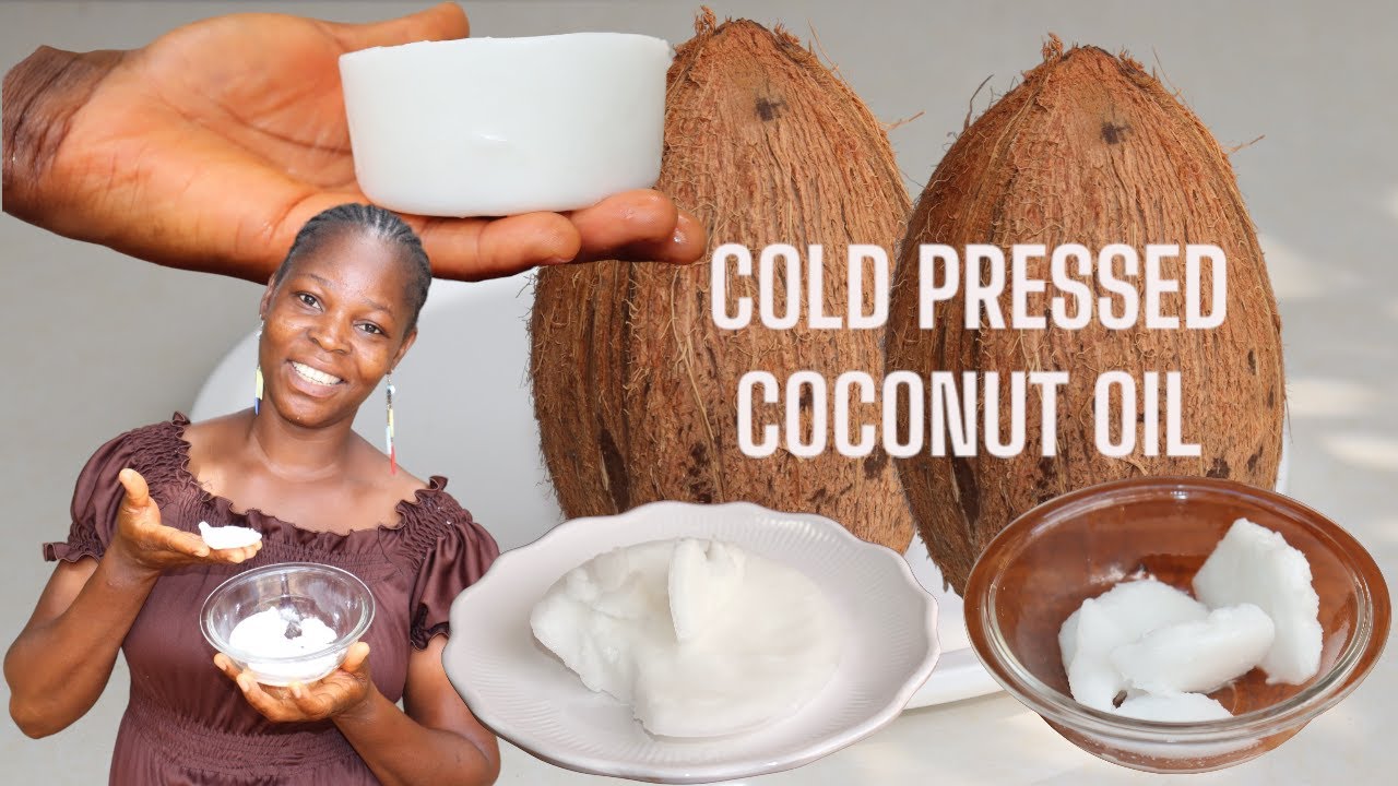 How To Make Cold Press Coconut Oil Recipes !! | Home Made Coconut Oil