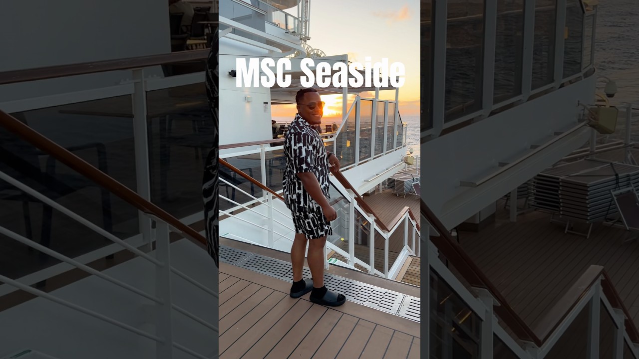 Our first time on a cruise MSC seaside
