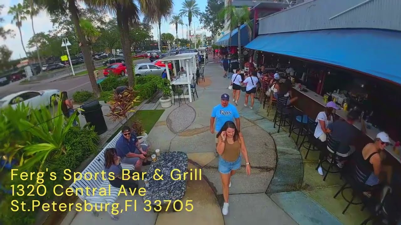 Ferg's Sports Bar Aerial Fly Thru promo