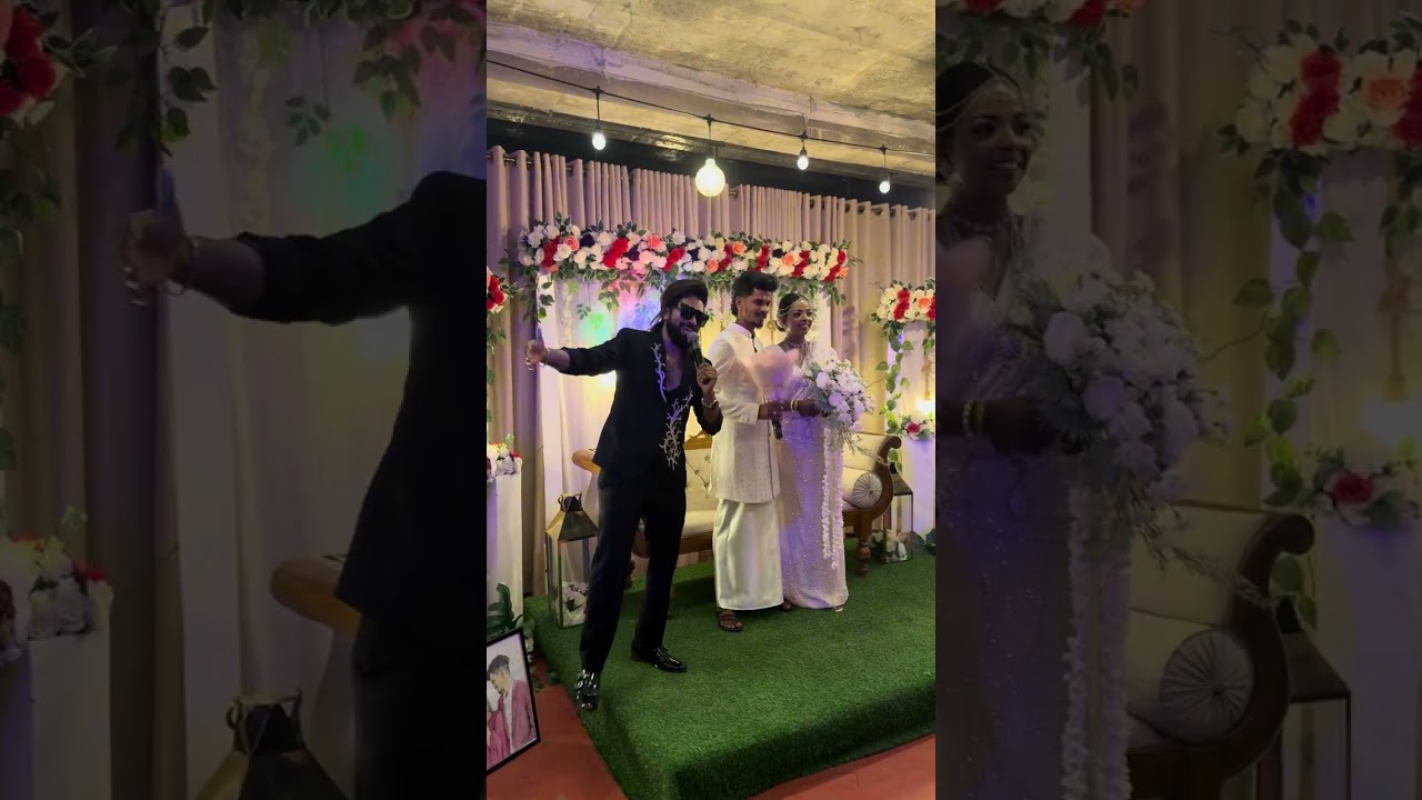 Nisansala & Nimesh Wedding Day Suprice Manej Sanjaya #song #liveperformance  #manej_sanjaya 