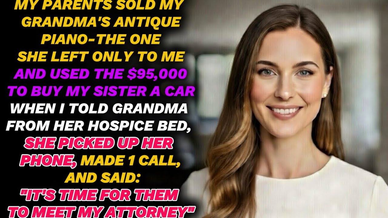 My Parents Used My Inheritance To Buy My Sister A Car-Grandma Made One Call From Hospice