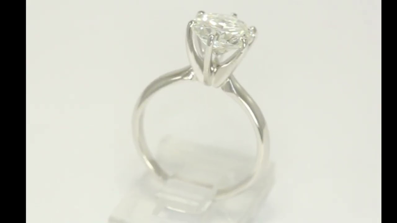 GIA Certified 2.0CT Natural Diamond Solitaire Engagement Ring H/VVS2 14K SZ 5.75 - 34424